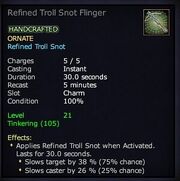 Refined Troll Snot Flinger