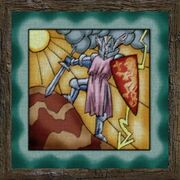 Oil Painting of a Knight (Visible)