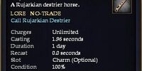 Rujarkian destrier horse whistle