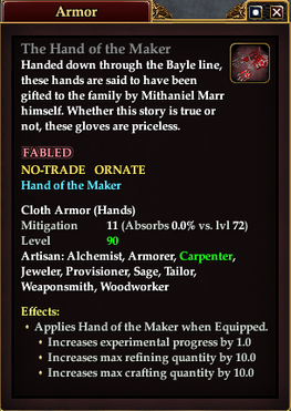 The Hand of the Maker