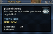 Plate of cheese