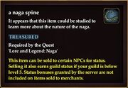 A naga spine