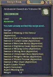 Alchemist Essentials Volume 38