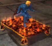 Lava-threaded Flying Carpet