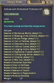 Advanced Alchemist Volume 52