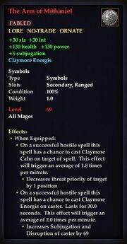The Arm of Mithaniel