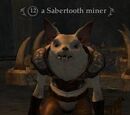 A Sabertooth miner