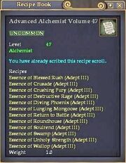 Advanced Alchemist Volume 47