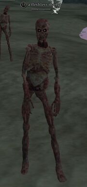 A fleshless martyr