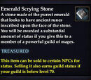 Emerald Scrying Stone