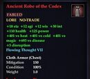 Ancient Robe of the Codex
