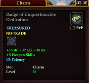 Badge of Unquestionable Dedication