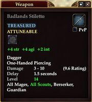 Badlands Stiletto