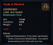 Cloak of Mischief