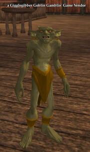 A Gigglegibber Goblin Gamblin' Game Vendor (North Qeynos)