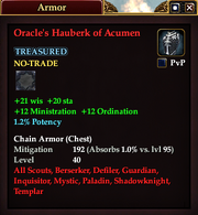 Oracle's Hauberk of Acumen