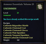 Armorer Essentials Volume 23
