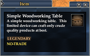 Simple Woodworking Table