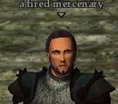 A tired mercenary