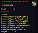 Advanced Alchemist Volume 20