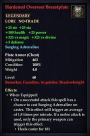 Hardened Overseer Breastplate