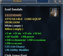 Iced Sandals
