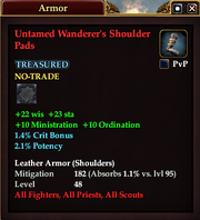 Untamed Wanderer's Shoulder Pads
