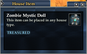 Zombie Mystic Doll