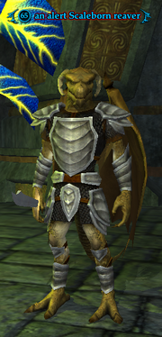 An alert Scaleborn reaver