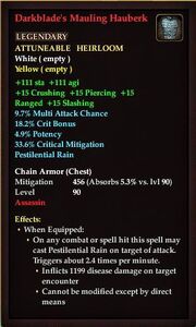 Darkblade's Mauling Hauberk