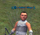 A defiled villager