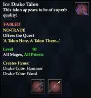 Ice Drake Talon