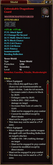 Unbreakable Dragonbone Guard