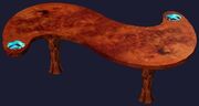 Kelethin curved table (Visible)
