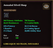 Annealed Silvril Hoop