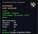 Crushbone Plate Sabatons
