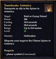 Translocate Antonica