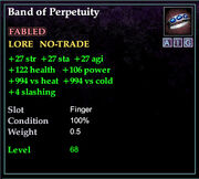 Band of Perpetuity