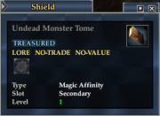 Undead Monster Tome