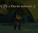 A Yha-lei defender