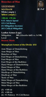 Breeches of Woe