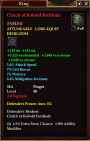 Clutch of Kobold Fortitude