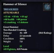 Hammer of Silence