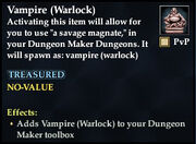 Vampire (Warlock)