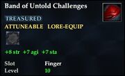 Band of Untold Challenges