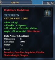 Pestilence Pauldrons