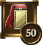 Icon Achievement ribbon red rect narrow gold 50.png
