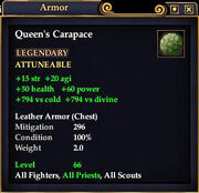 Queen's Carapace