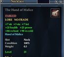 The Hand of Malice