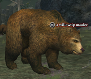 A willowtip mauler
